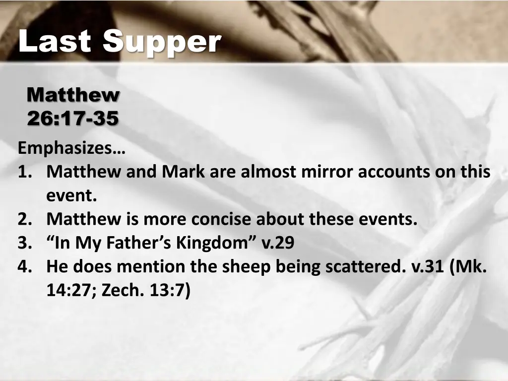 last supper 1