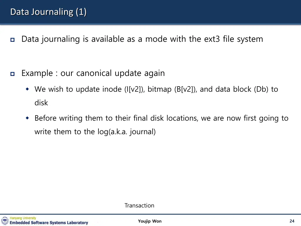 data journaling 1