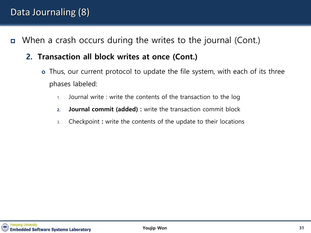 data journaling 8