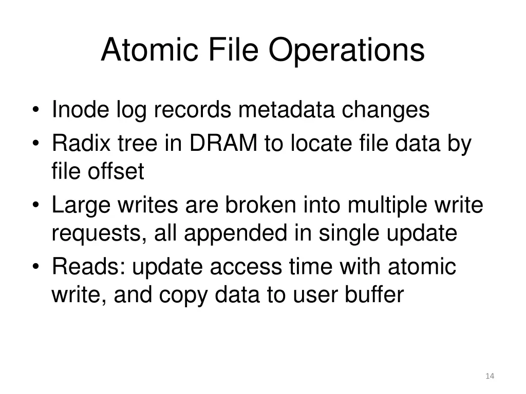 atomic file operations