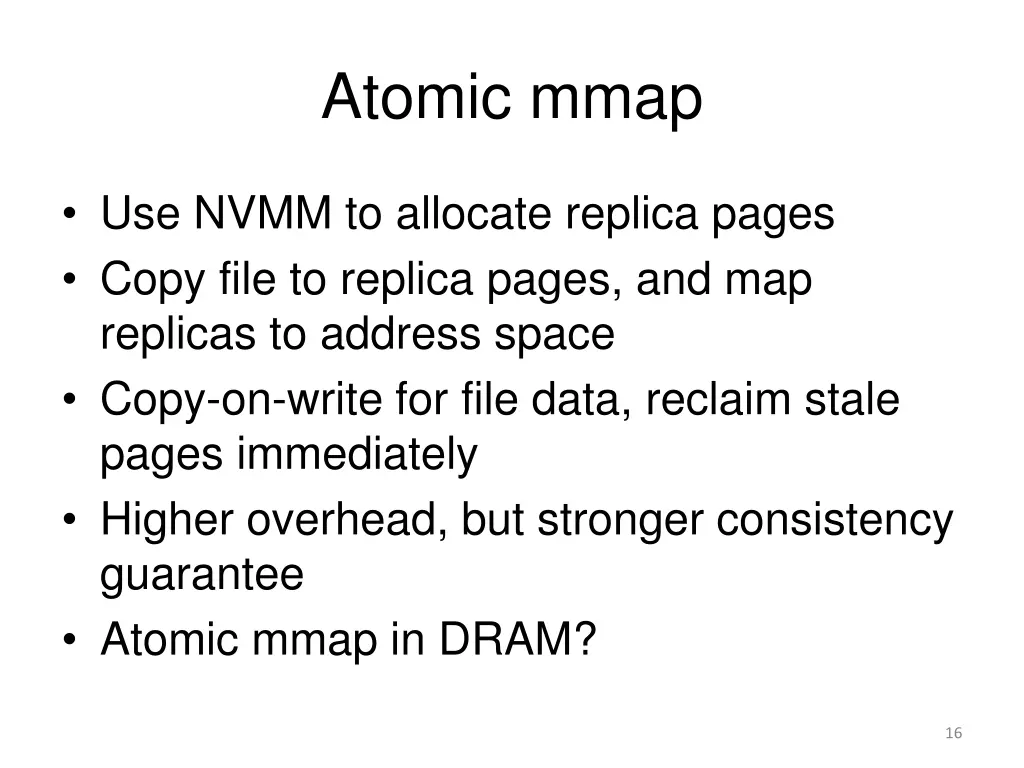 atomic mmap