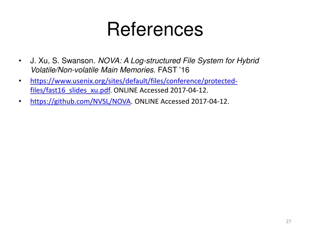 references