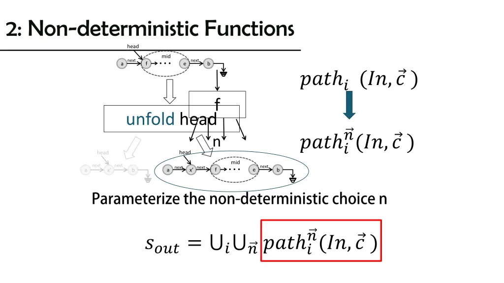 2 non deterministic functions