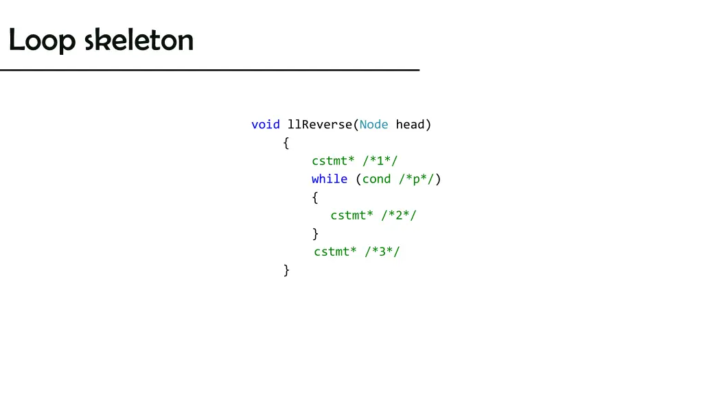 loop skeleton 1