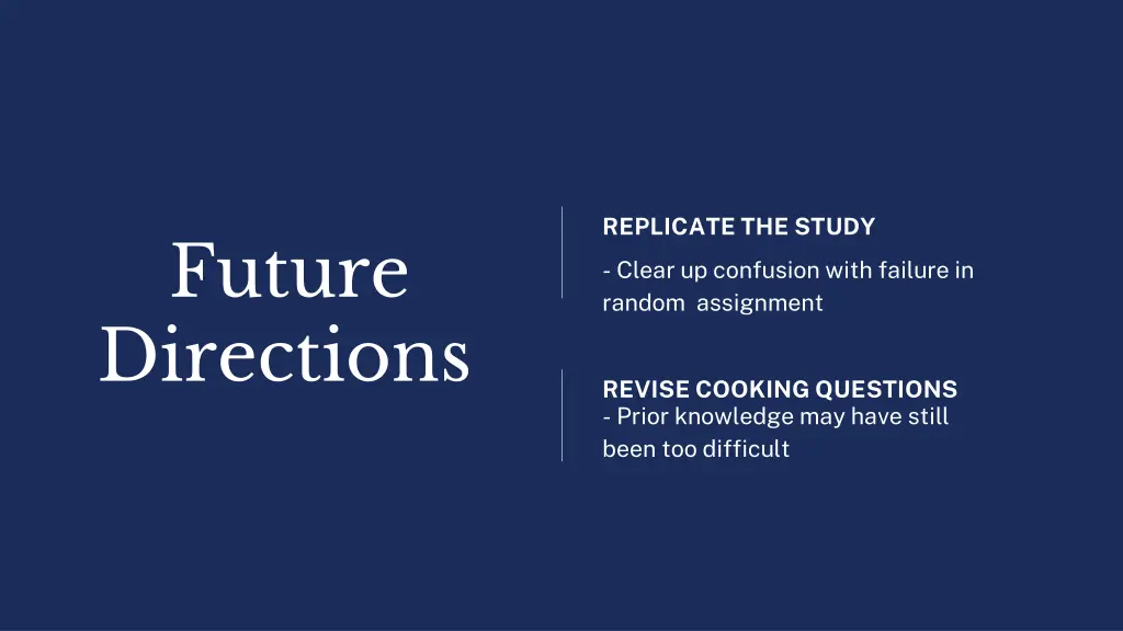 replicate the study