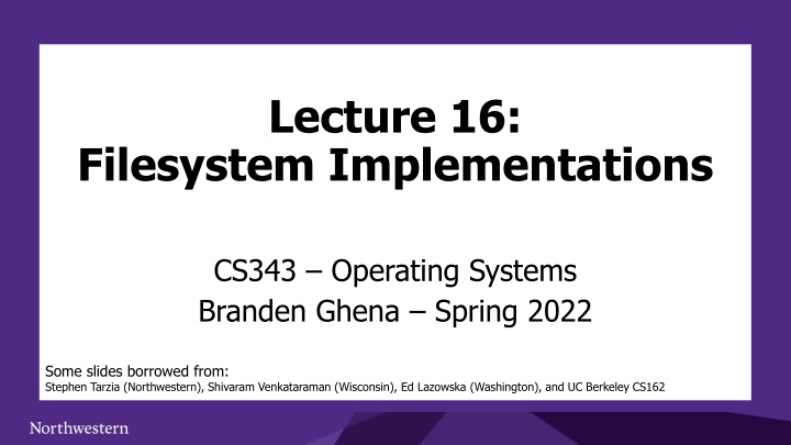 lecture 16