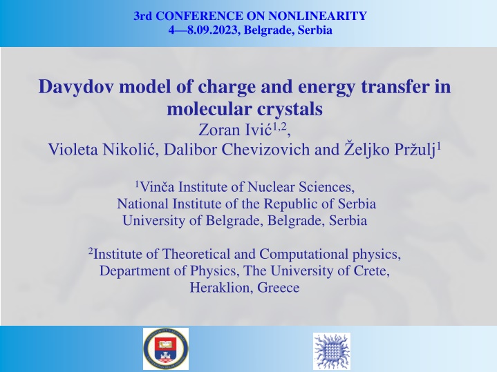 3rd conference on nonlinearity 4 8 09 2023