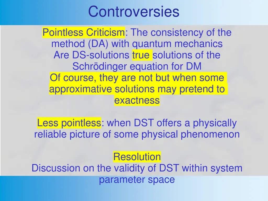 controversies