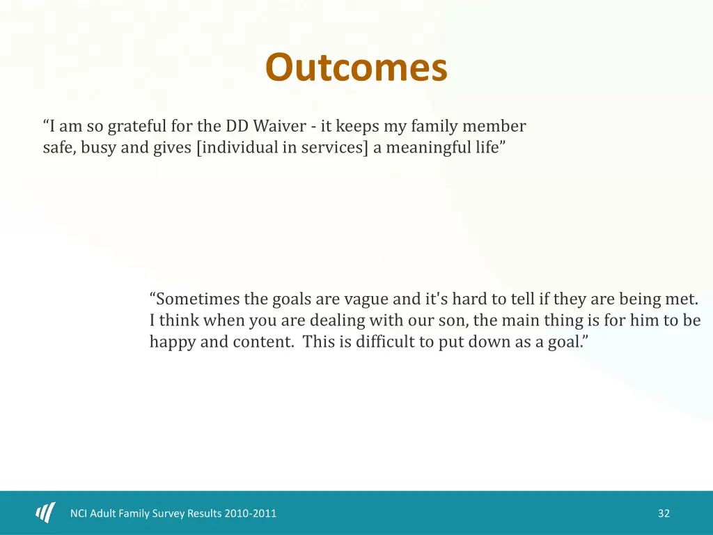 outcomes 2