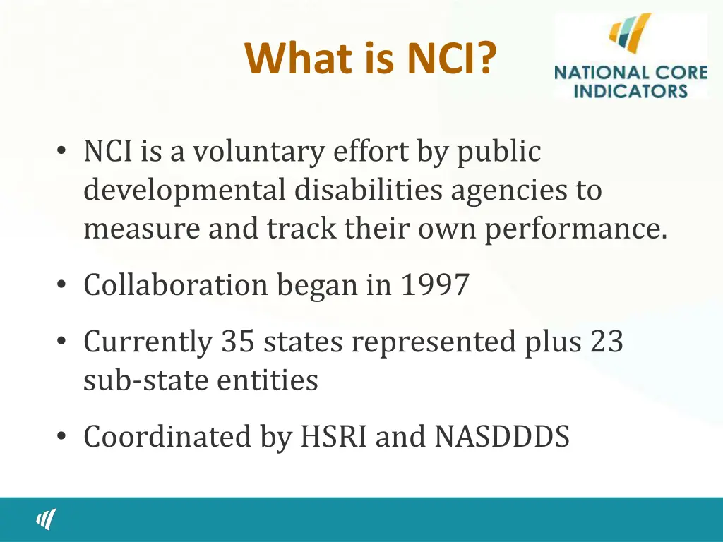 what is nci