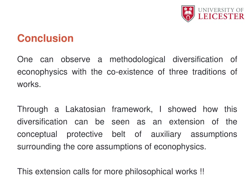 conclusion