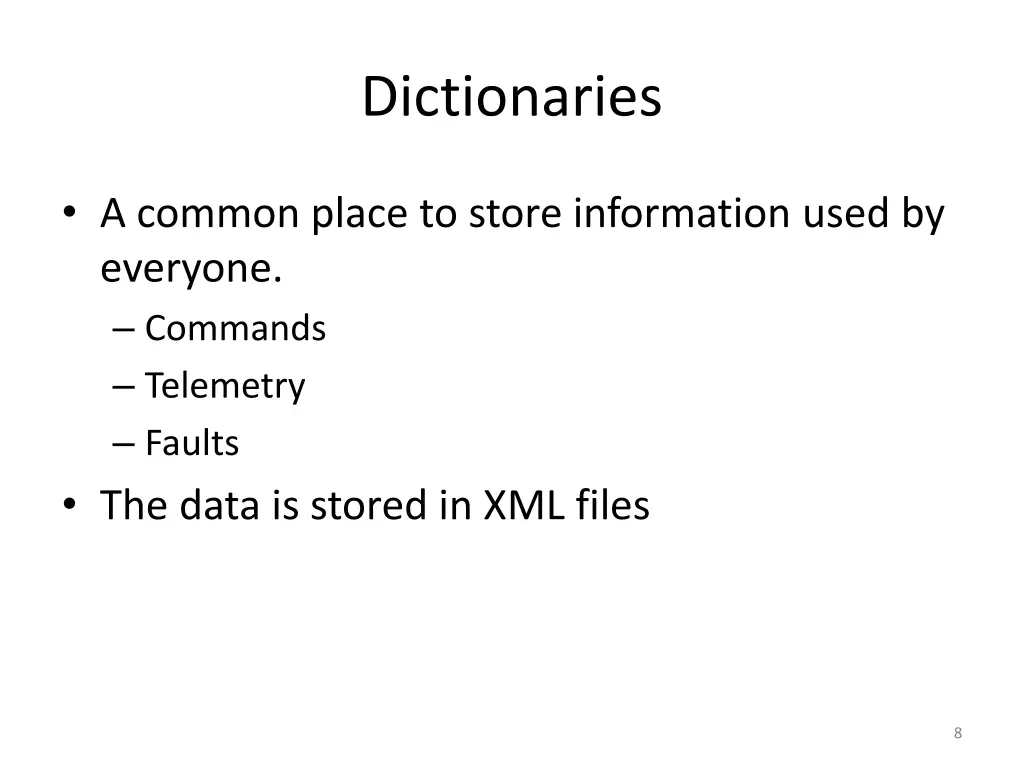 dictionaries