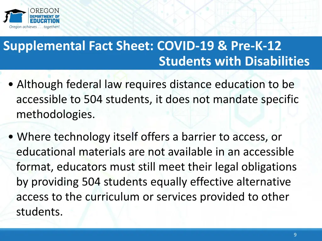 supplemental fact sheet covid 1