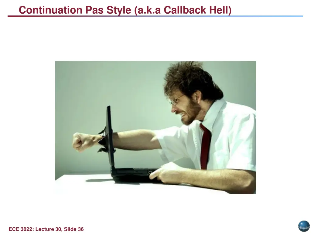 continuation pas style a k a callback hell