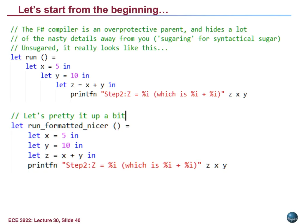 let s start from the beginning 1