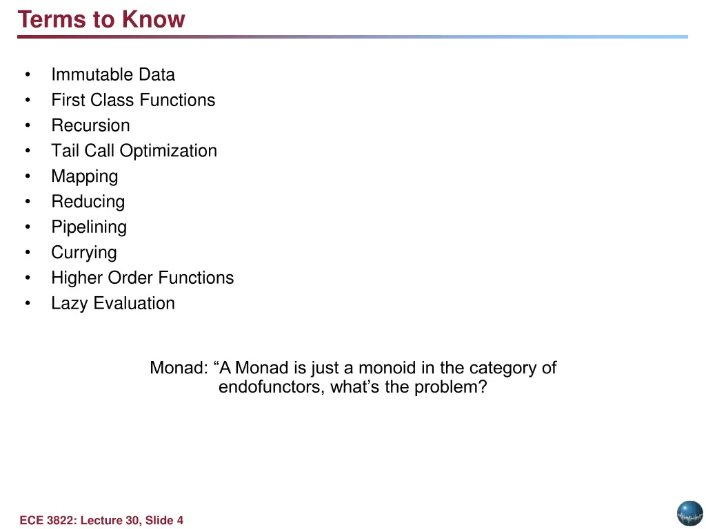 terms to know