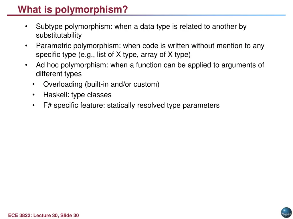 what is polymorphism