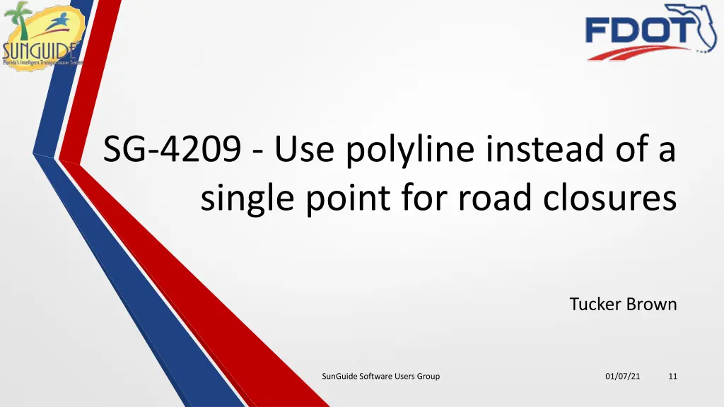 sg 4209 use polyline instead of a single point