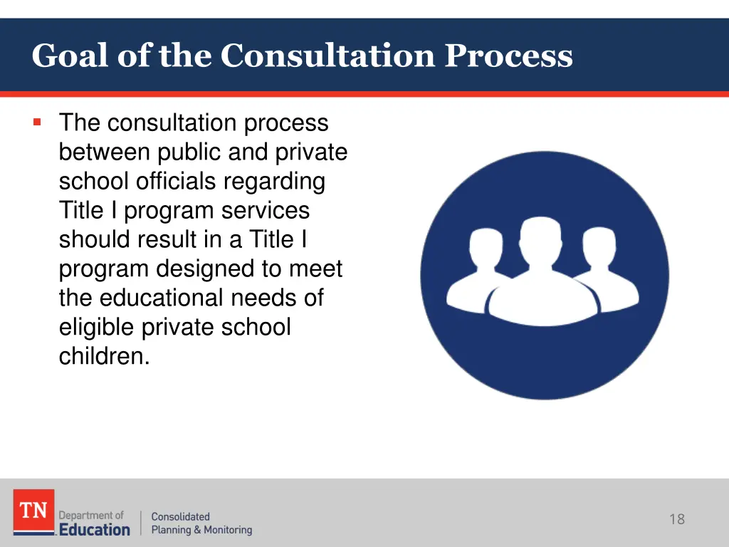 goal of the consultation process