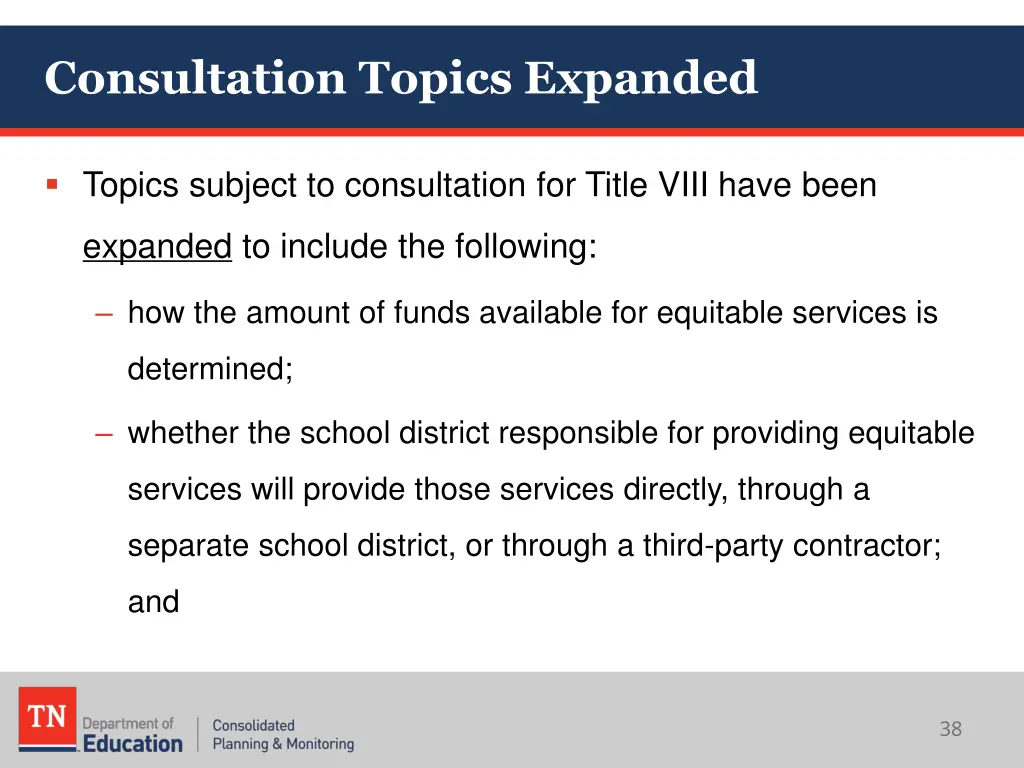 consultation topics expanded 2