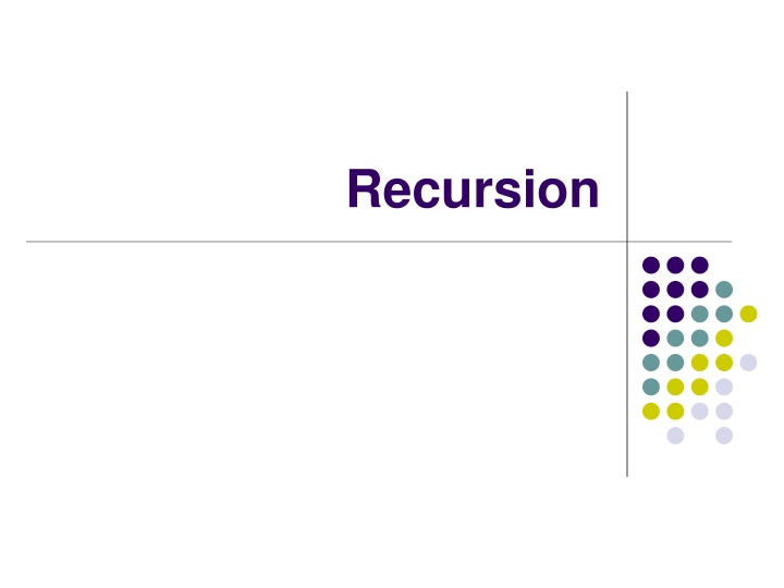 recursion