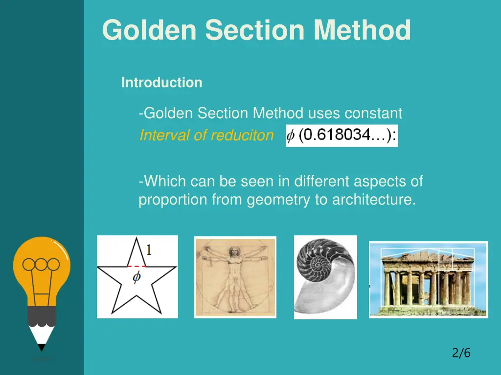 golden section method