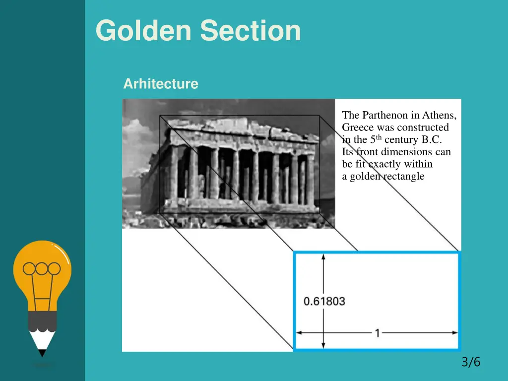 golden section