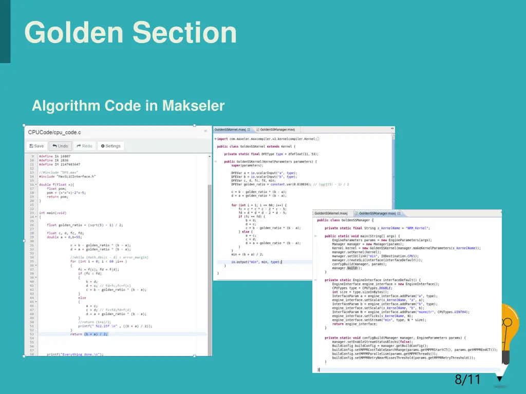 golden section 3