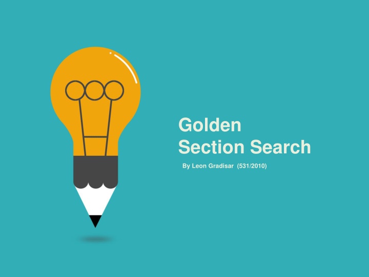golden section search