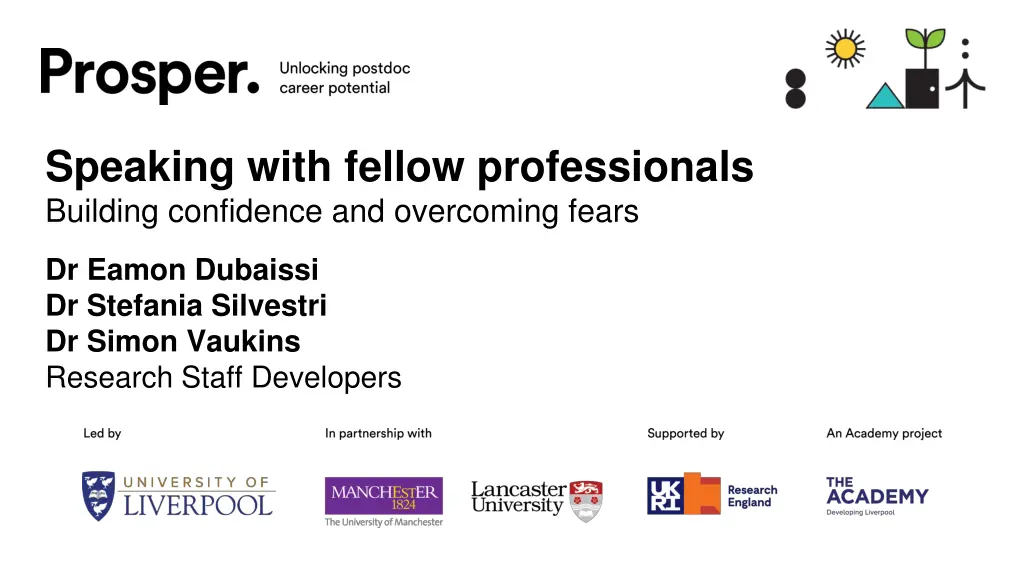 speaking with fellow professionals building
