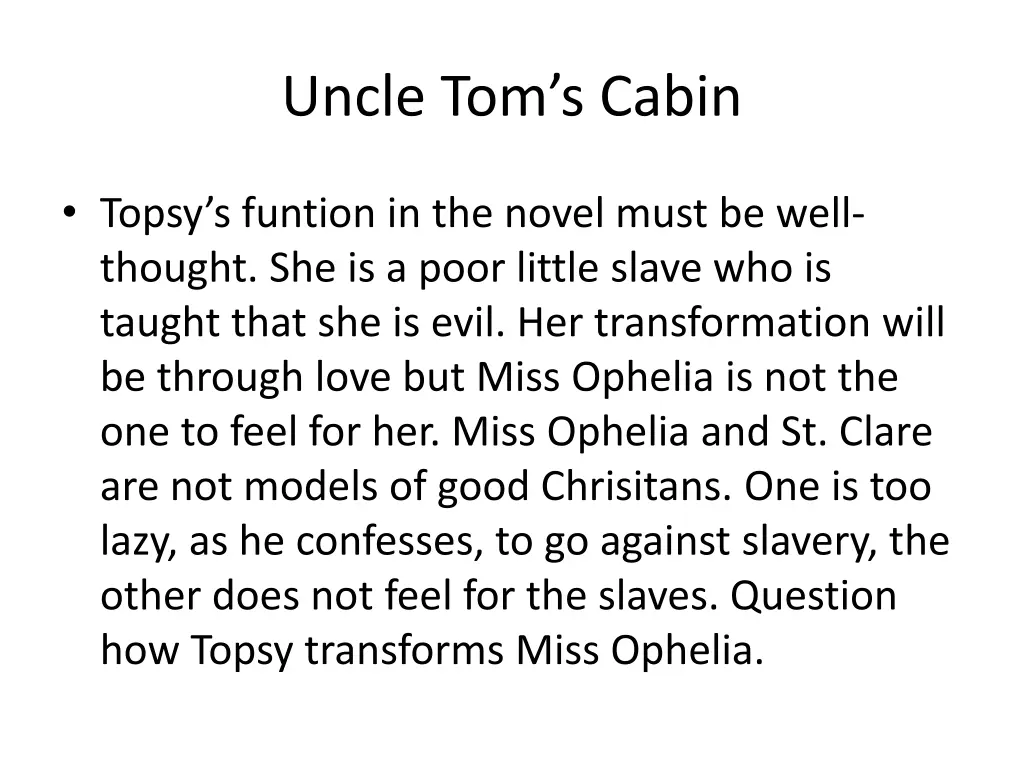 uncle tom s cabin 1