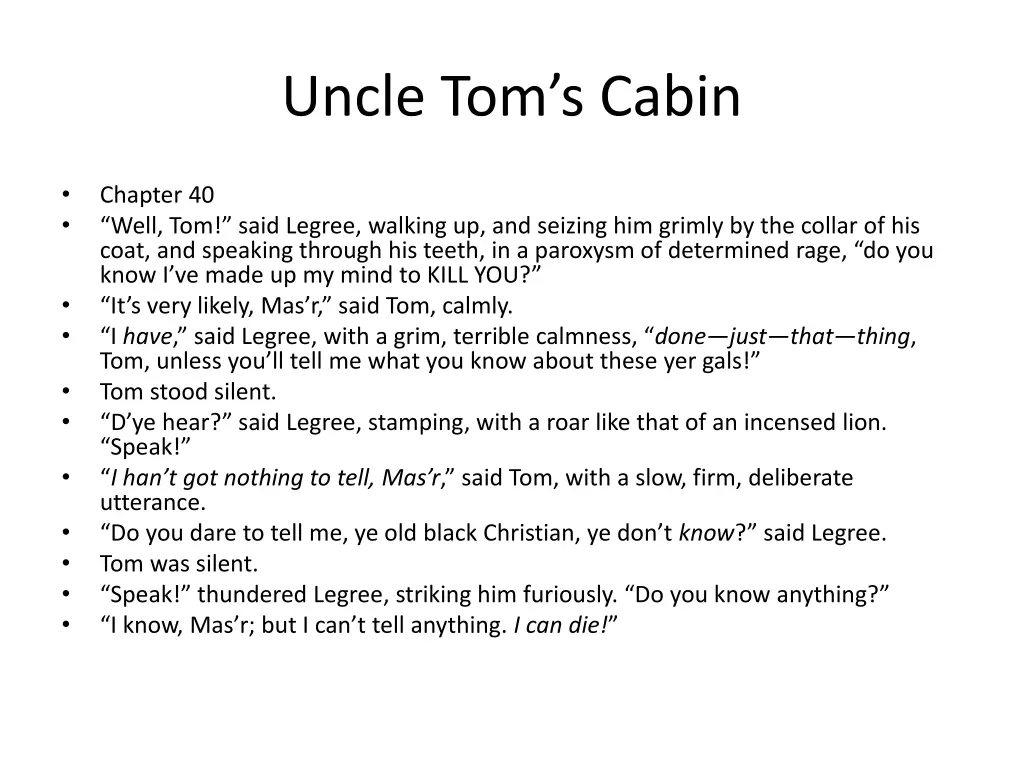 uncle tom s cabin 7