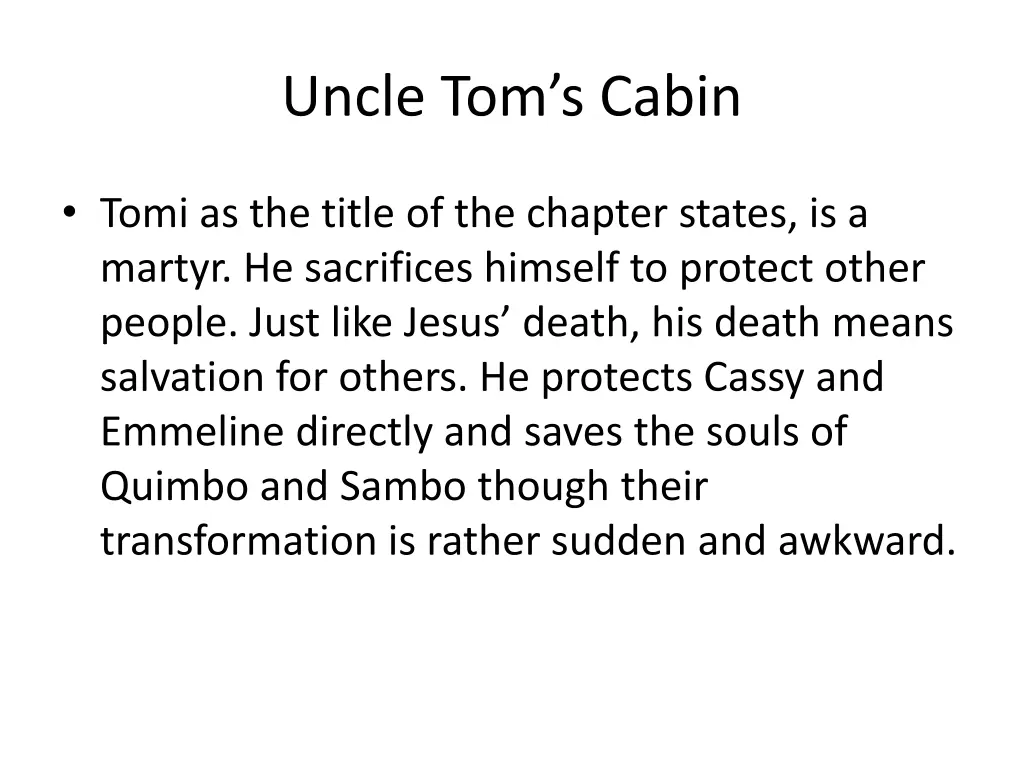 uncle tom s cabin 8