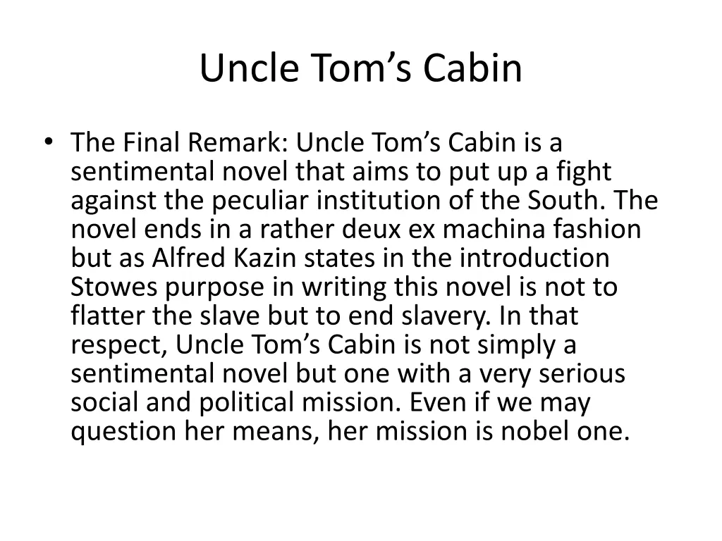 uncle tom s cabin 9