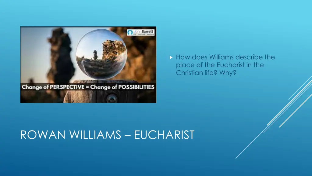 how does williams describe the place