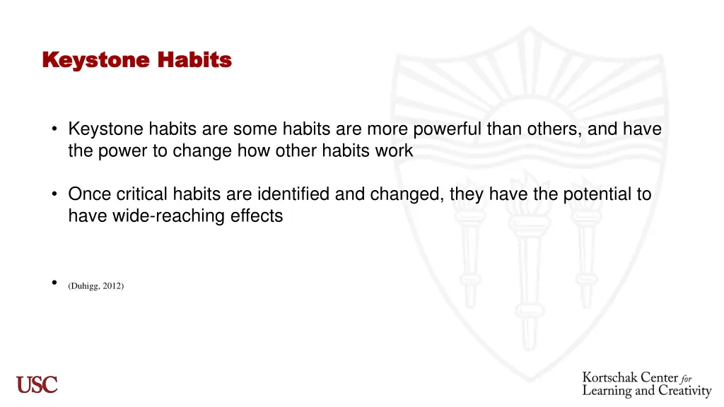 key keystone habits stone habits