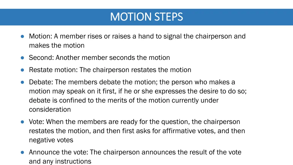 motion steps motion steps