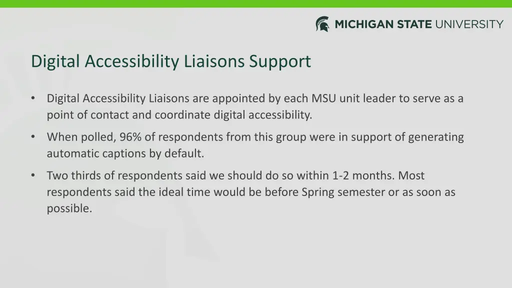 digital accessibility liaisons support