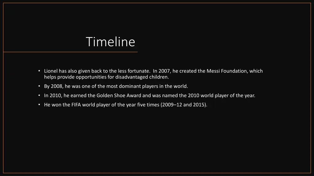 timeline 1
