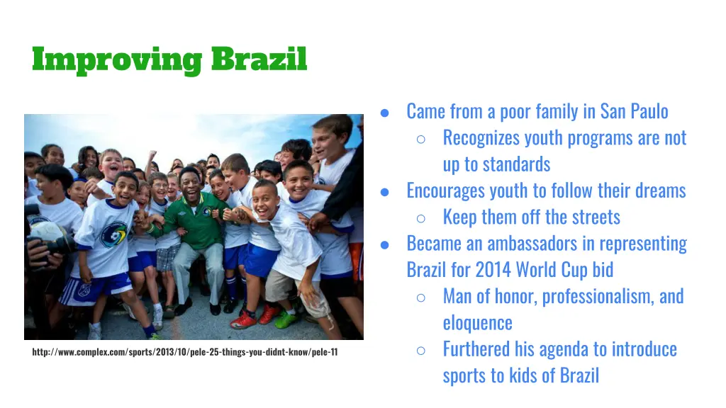 improving brazil