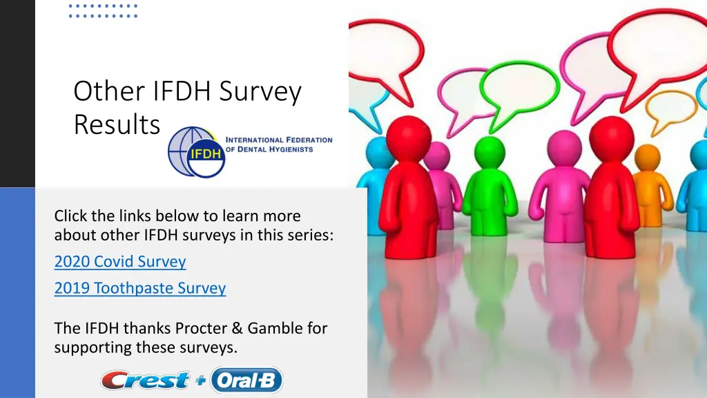 other ifdh survey results