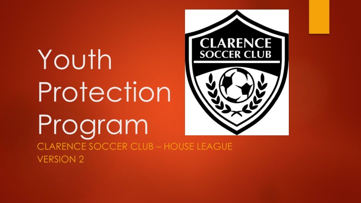 youth protection program clarence soccer club
