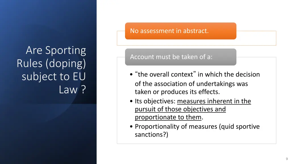 no assessment in abstract 1