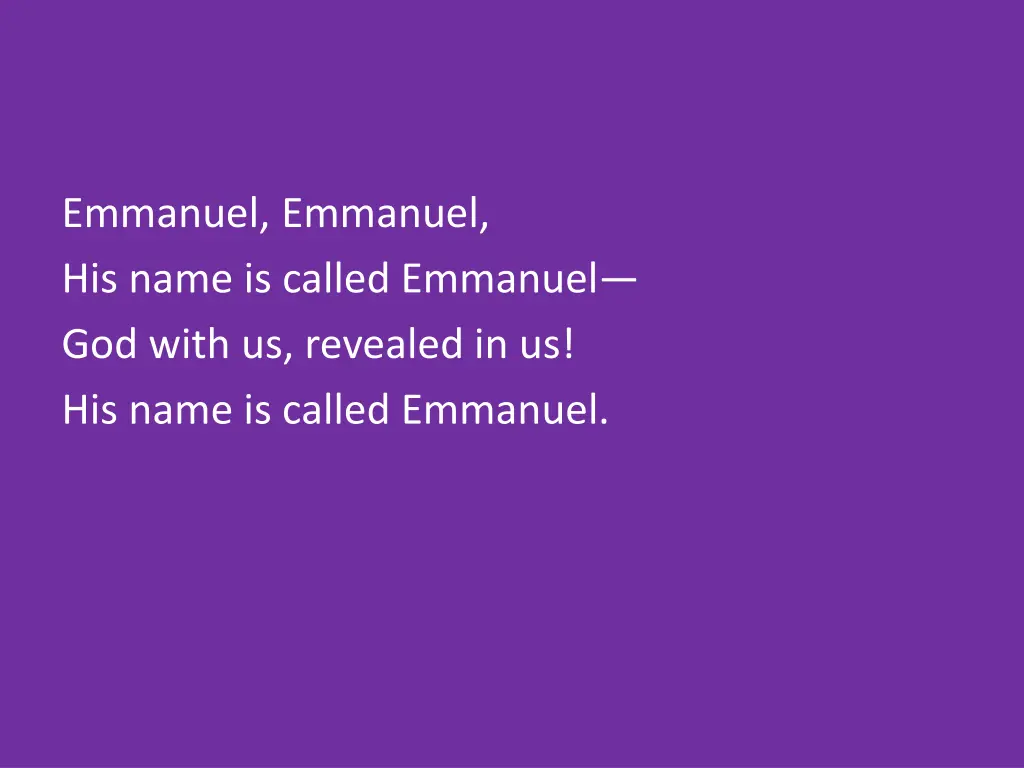 emmanuel emmanuel his name is called emmanuel 4