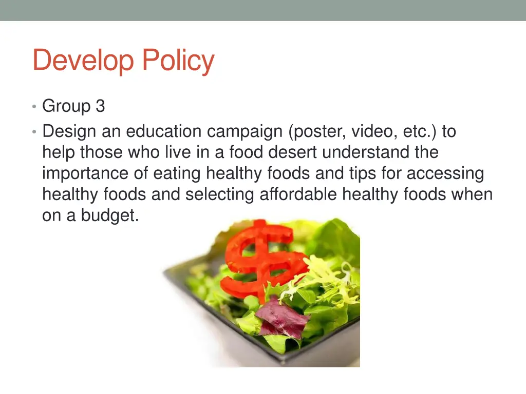 develop policy 2