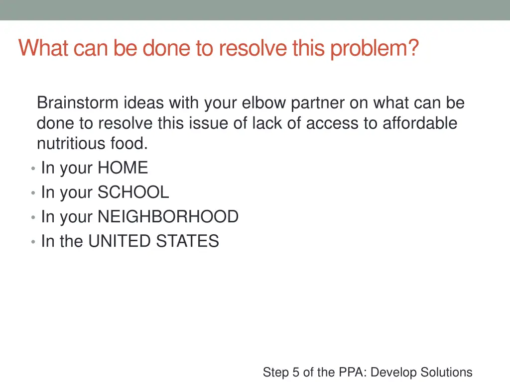 what can be done to resolve this problem