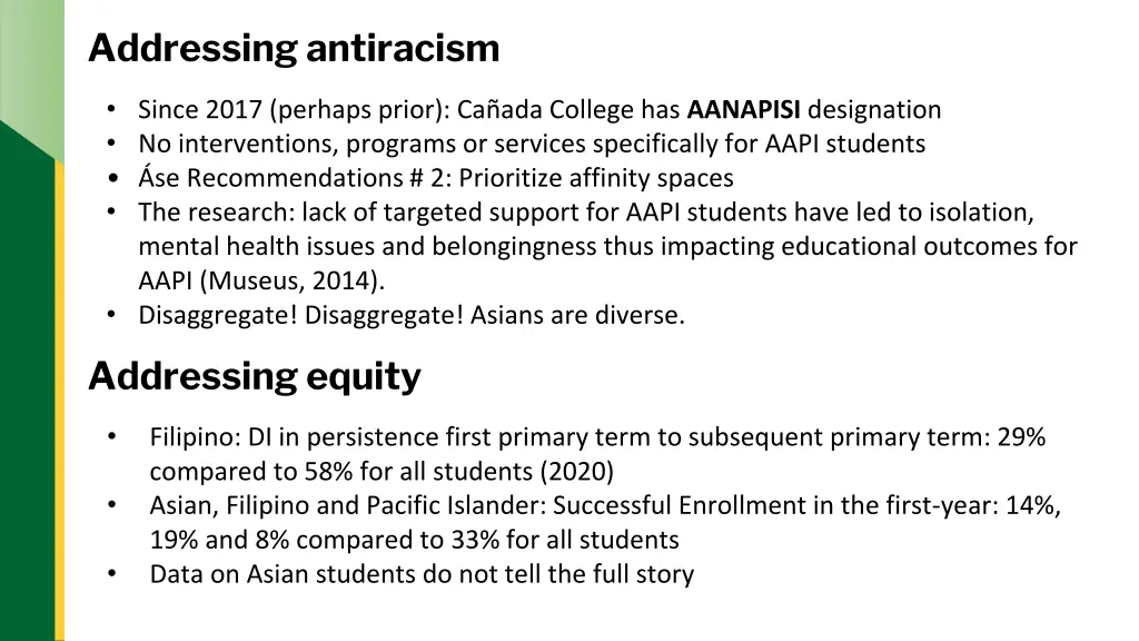 addressing antiracism