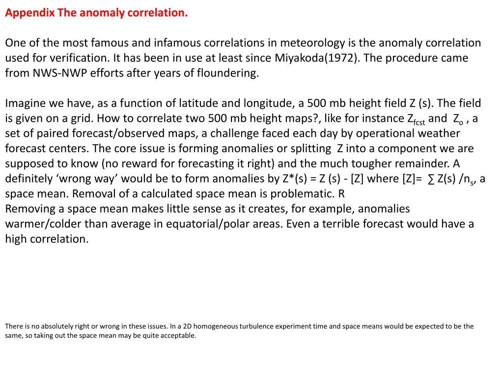 appendix the anomaly correlation