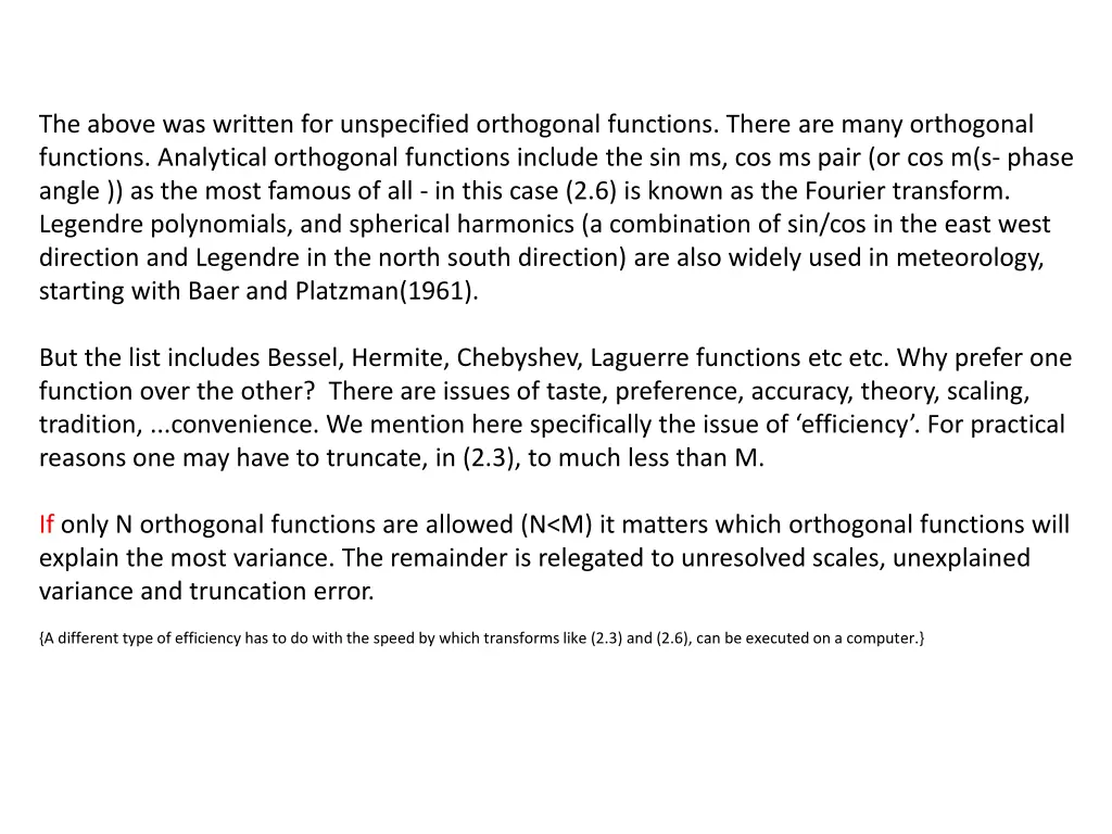 the above was written for unspecified orthogonal