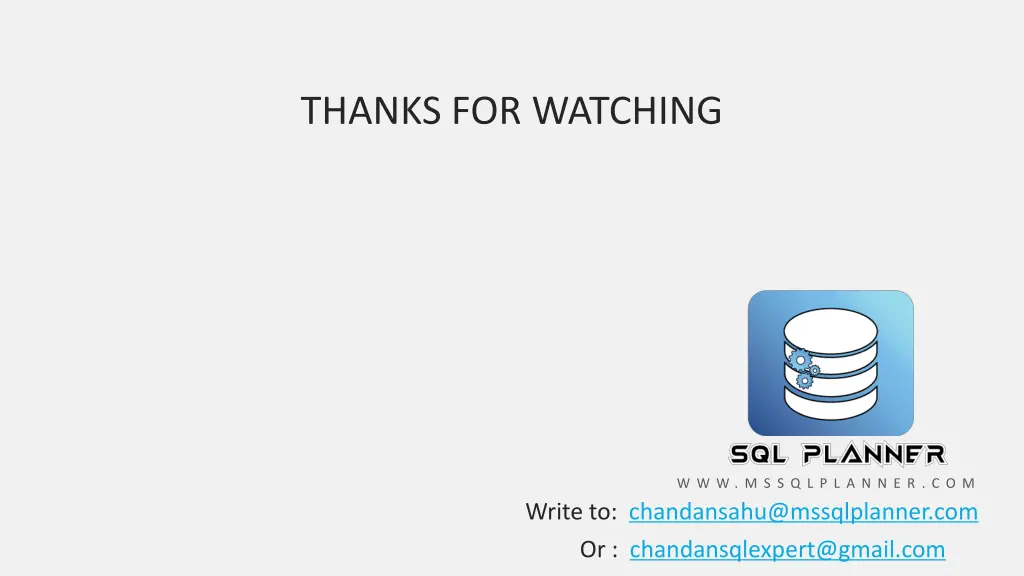 thanks for watching